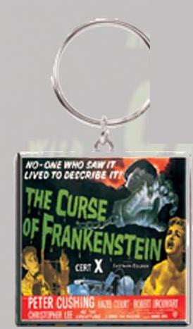 Frnakenstien Keyring Hammer Horror Frankenstien Keyring